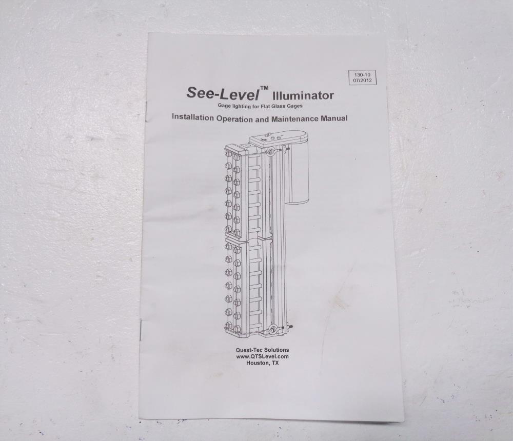 Quest-Tec See-Level Illuminator ISPS-6-1 Model#: ISPS-6-1 / SLI-83-115AC-0